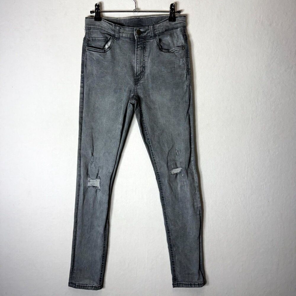 Zara DNMWR Light Gray Jeans Girls Size 11-12